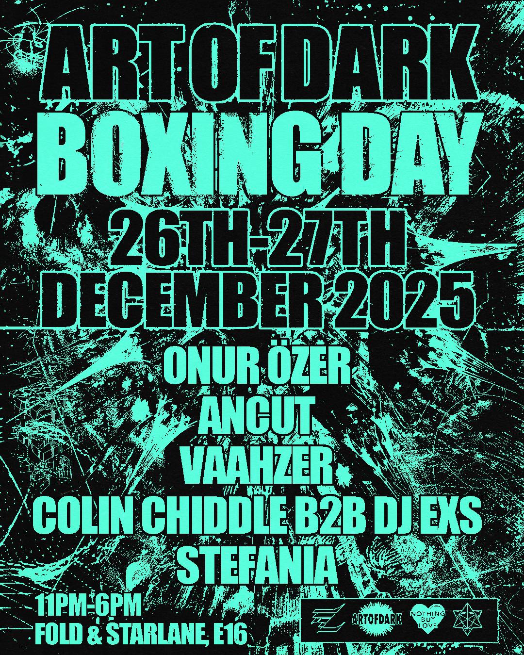 Art Of Dark - Boxing Day W/ Onur Ozer + More Cover