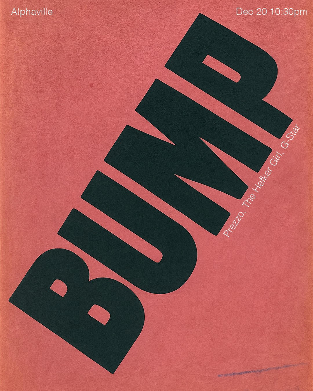 Bump @ Alphaville Cover