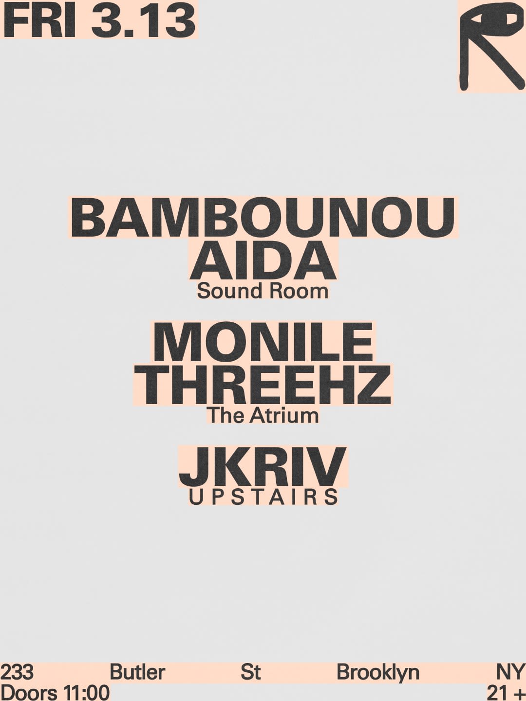 Bambounou + Aida / Monile + Threehz / Jkriv Cover