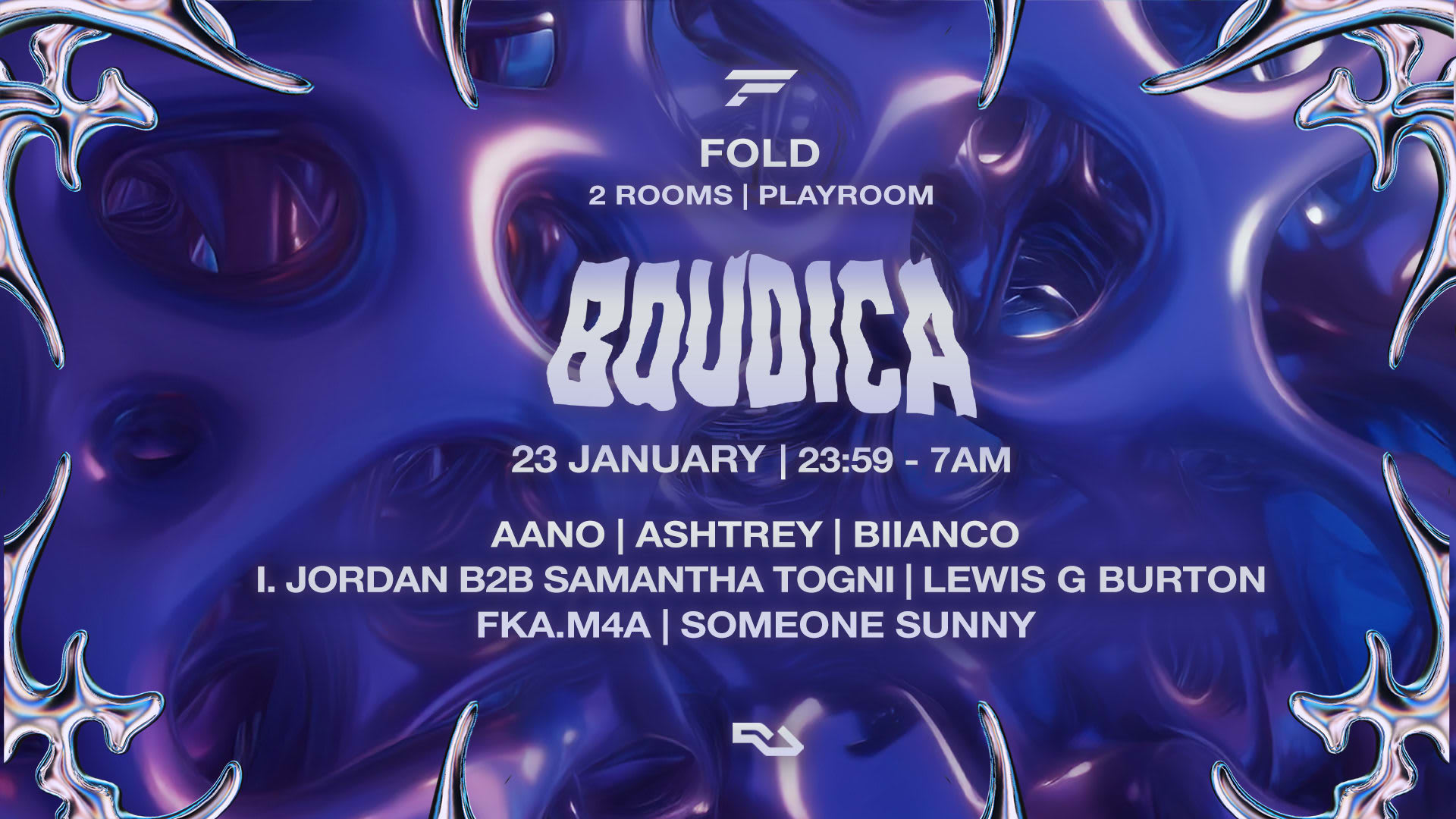Boudica: Biianco, I. Jordan B2b Samantha Togni, Lewis G Burton, Fka.M4a, Ashtrey + More Cover