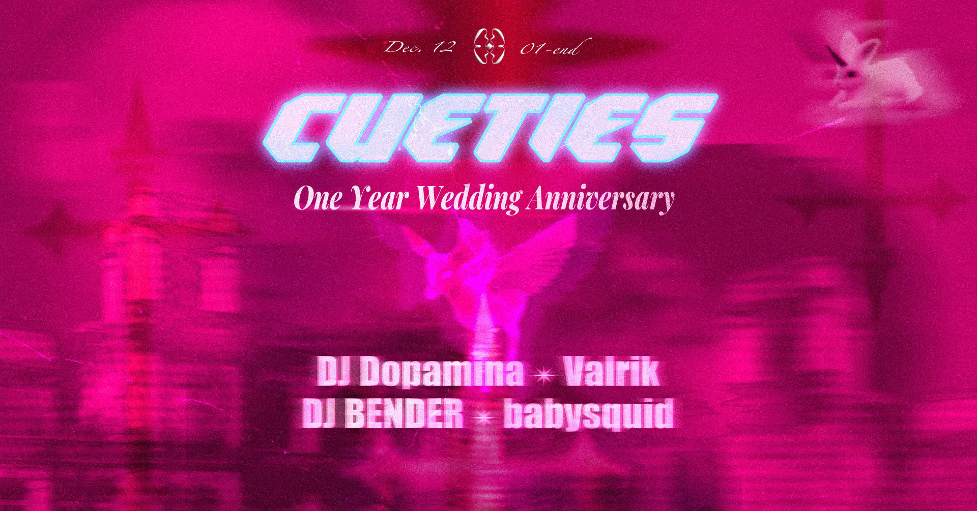 Cueties: One Year Wedding Anniversary At Den Anden Ende Cover