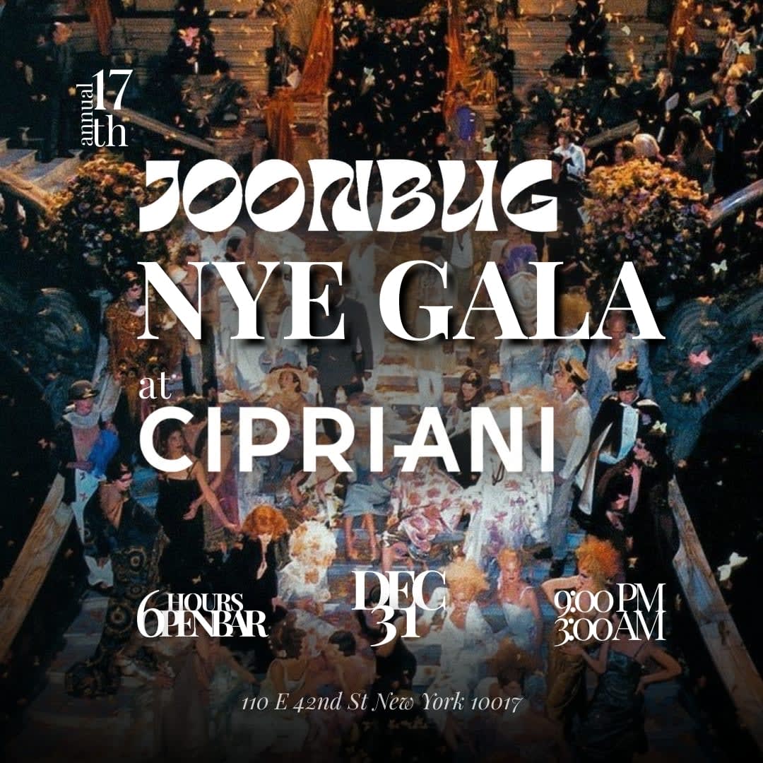Cipriani New Year's Eve Party 2026 Cover
