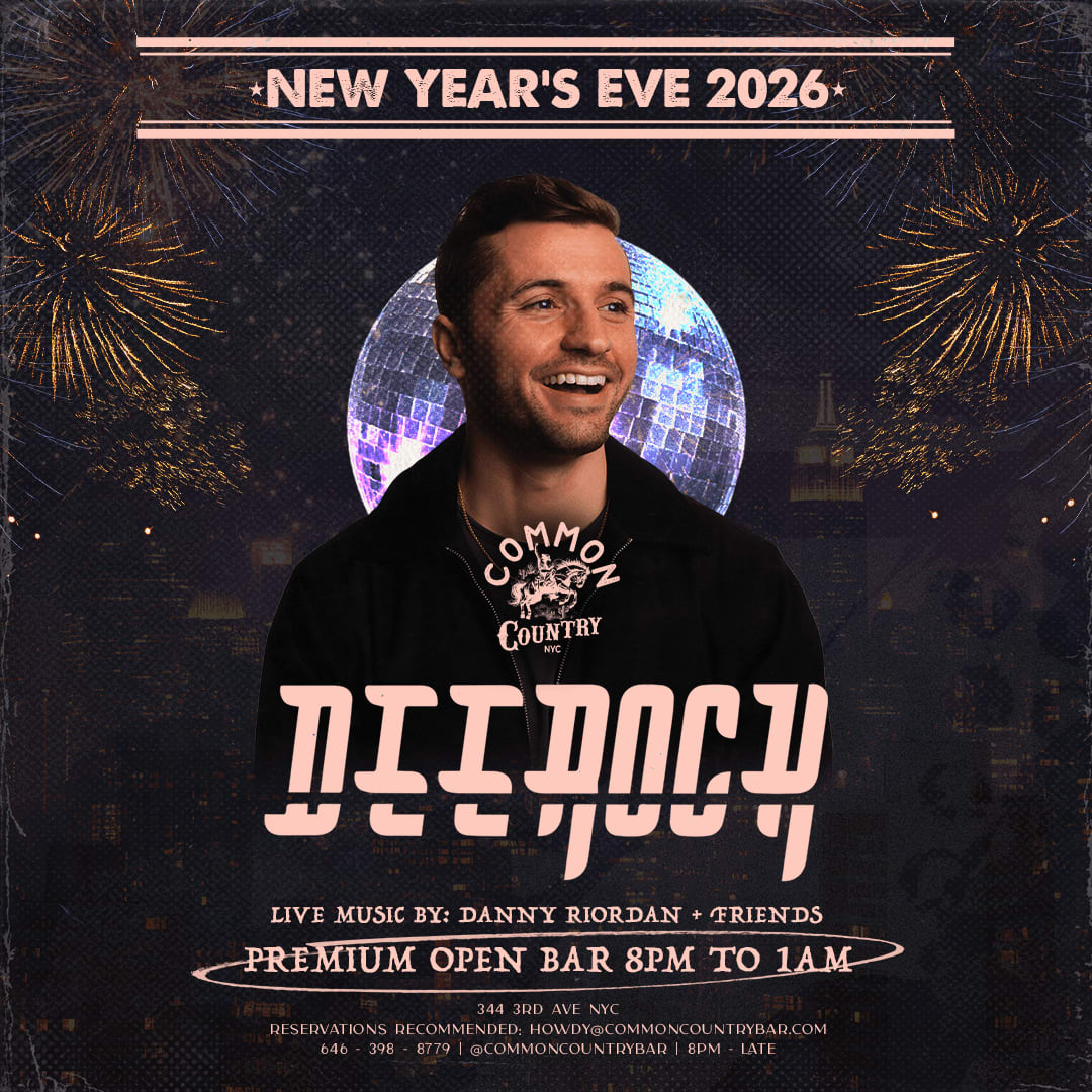 Common Country's Nye26 Party Cover