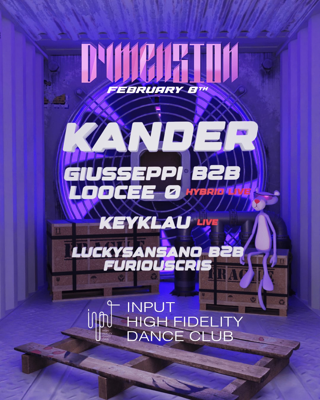 Dymension Pres Kander Cover