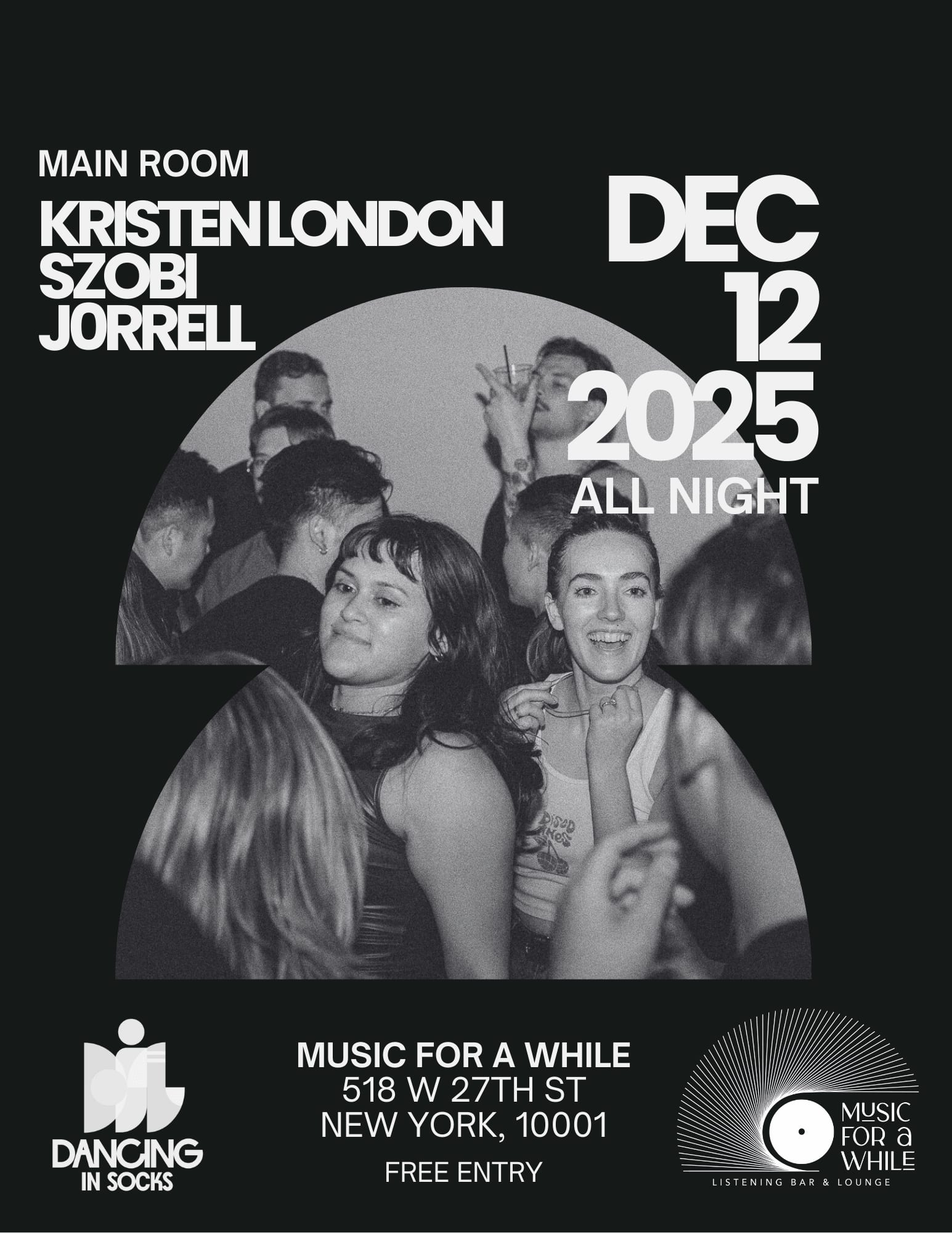 Dancing In Socks All Night Cover