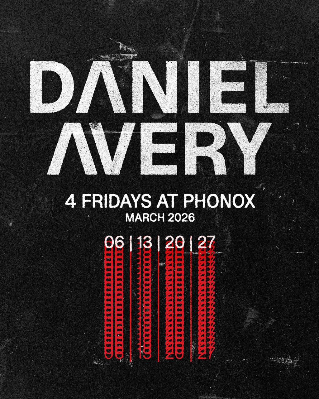 Daniel Avery: 4 Fridays At Phonox Cover