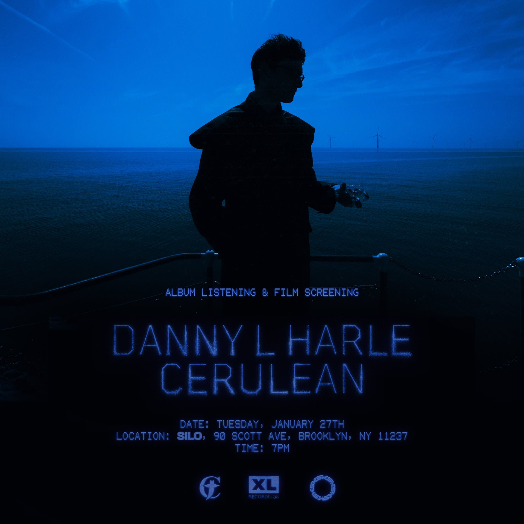 Danny L Harle 'cerulean' Listening Party Cover