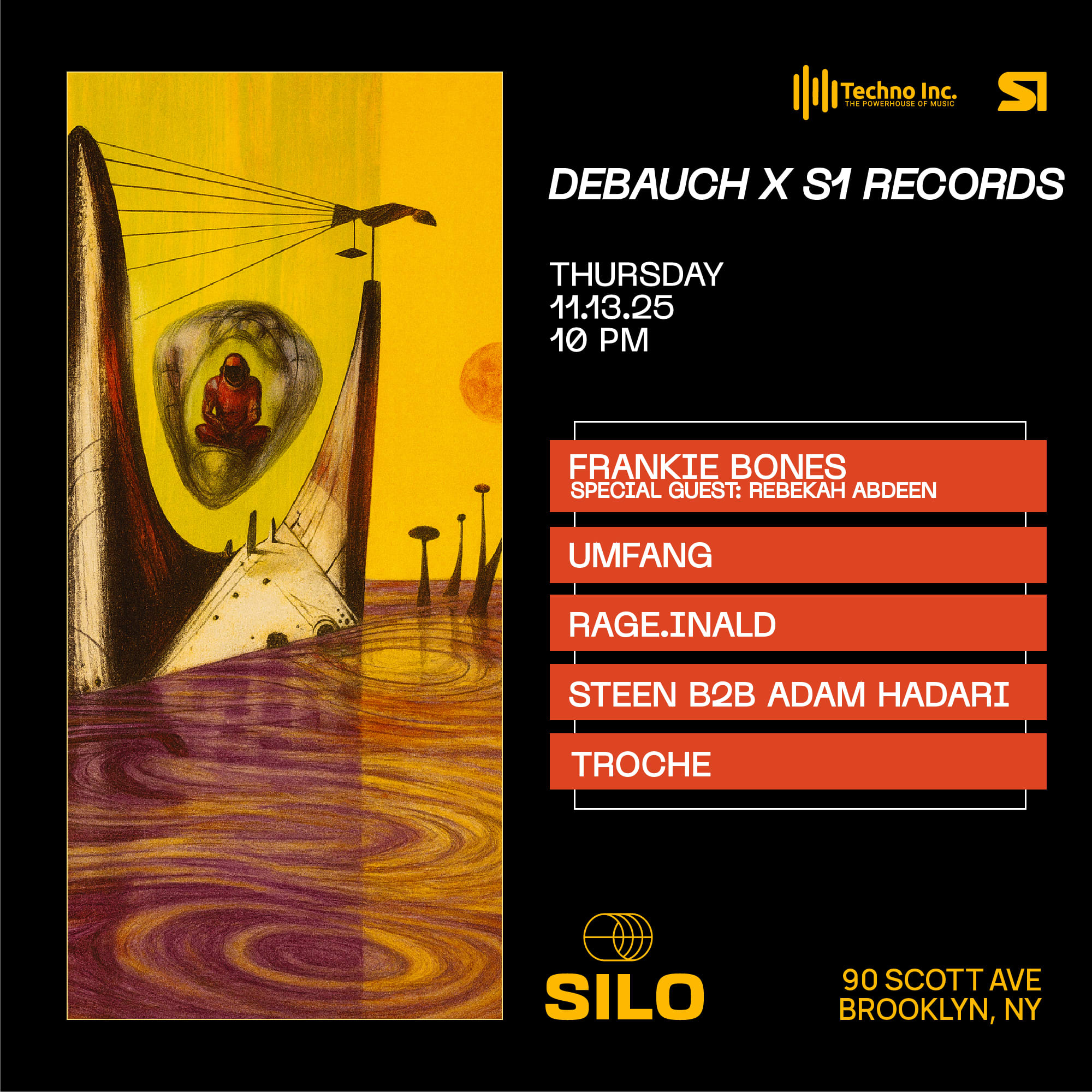 Debauch X S1 Records Cover