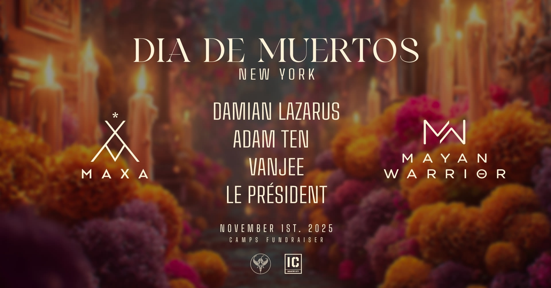 Día De Los Muertos: Mayan Warrior + Maxa Cover