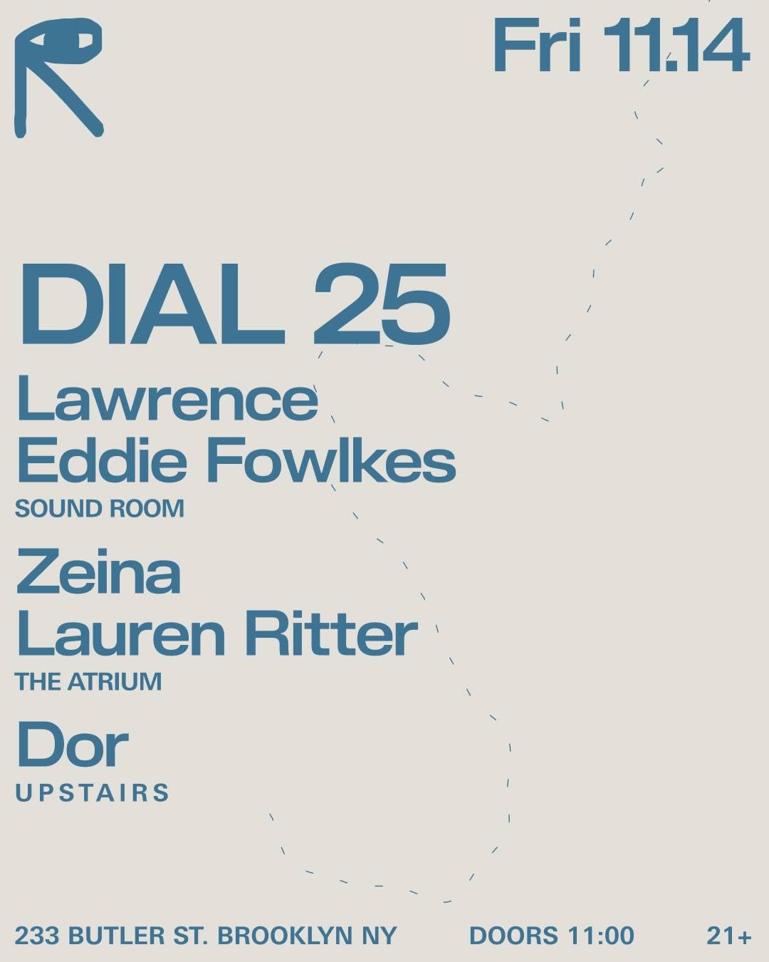 Dial 25: Lawrence  Eddie Fowlkes / Zeina + Lauren Ritter / Dor Cover