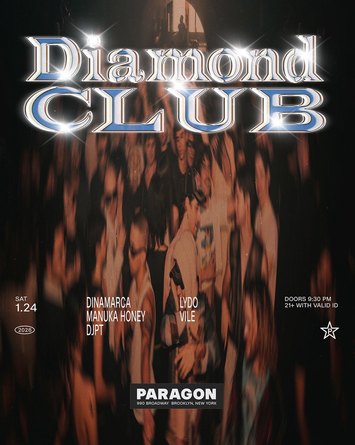 Diamond Club: Dinamarca, Manuka Honey, Djpt + Lydo, Vile Cover
