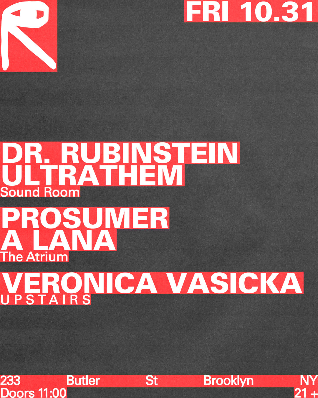 Dr. Rubinstein + Ultrathem / Prosumer + A Lana / Veronica Vasicka Cover