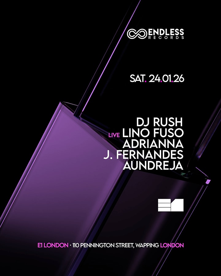 Endless: Dj Rush, Lino Fuso, J Fernandes, Adrianna, Cover