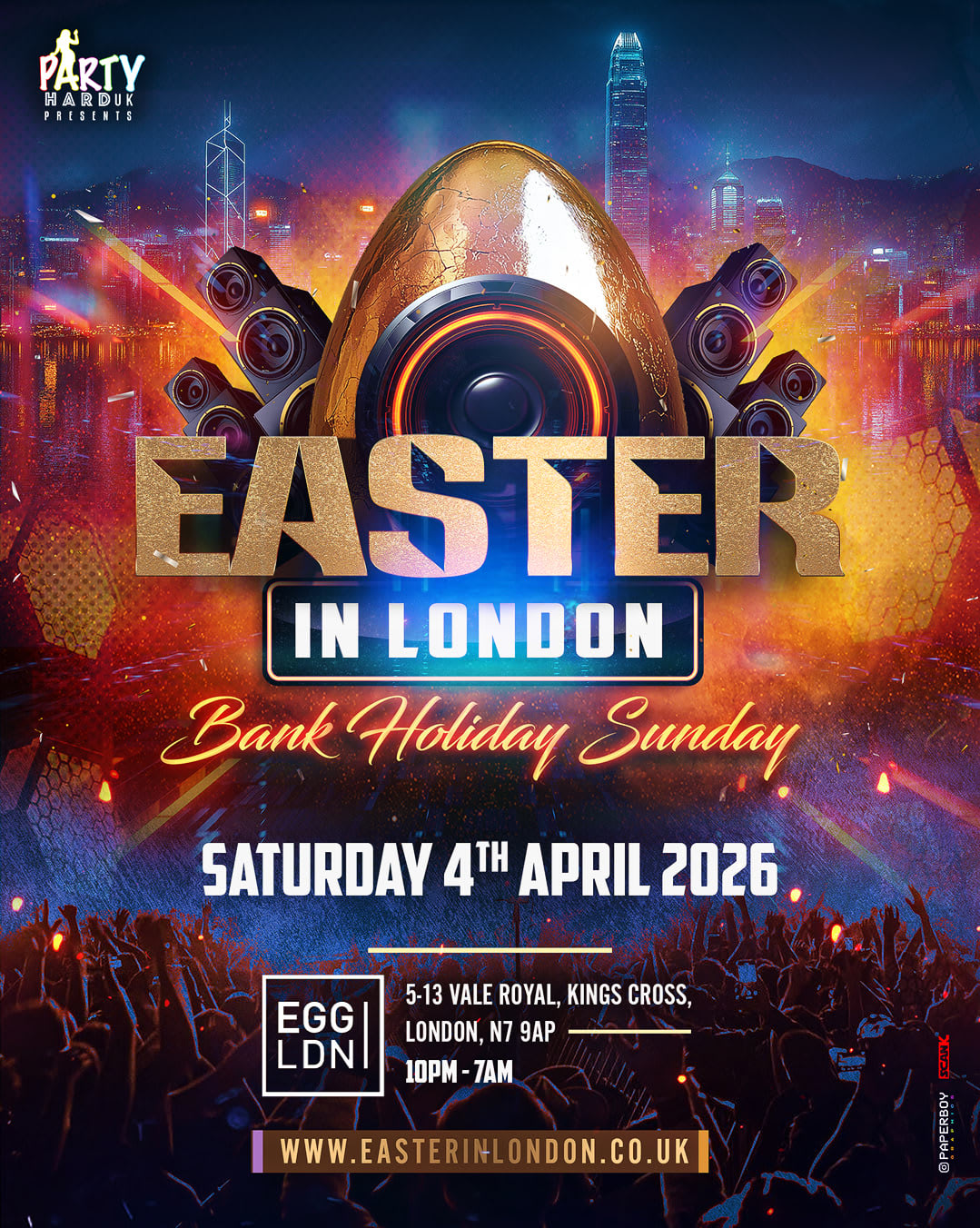 Easter In London - Bank Holiday Party Cover