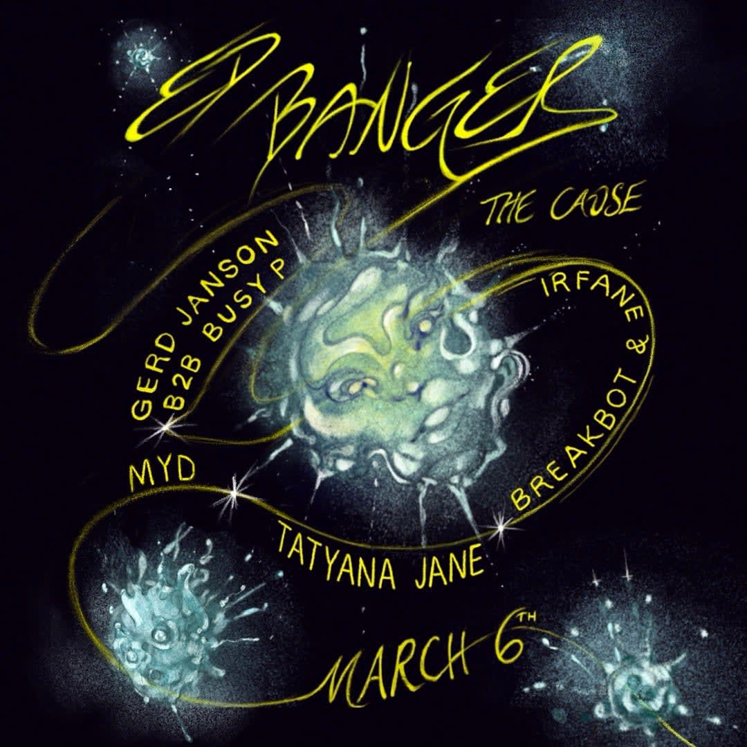 Ed Banger Records: Busy P B2b Gerd Janson, Myd, Breakbot & Irfane, Tatyana Jane Cover