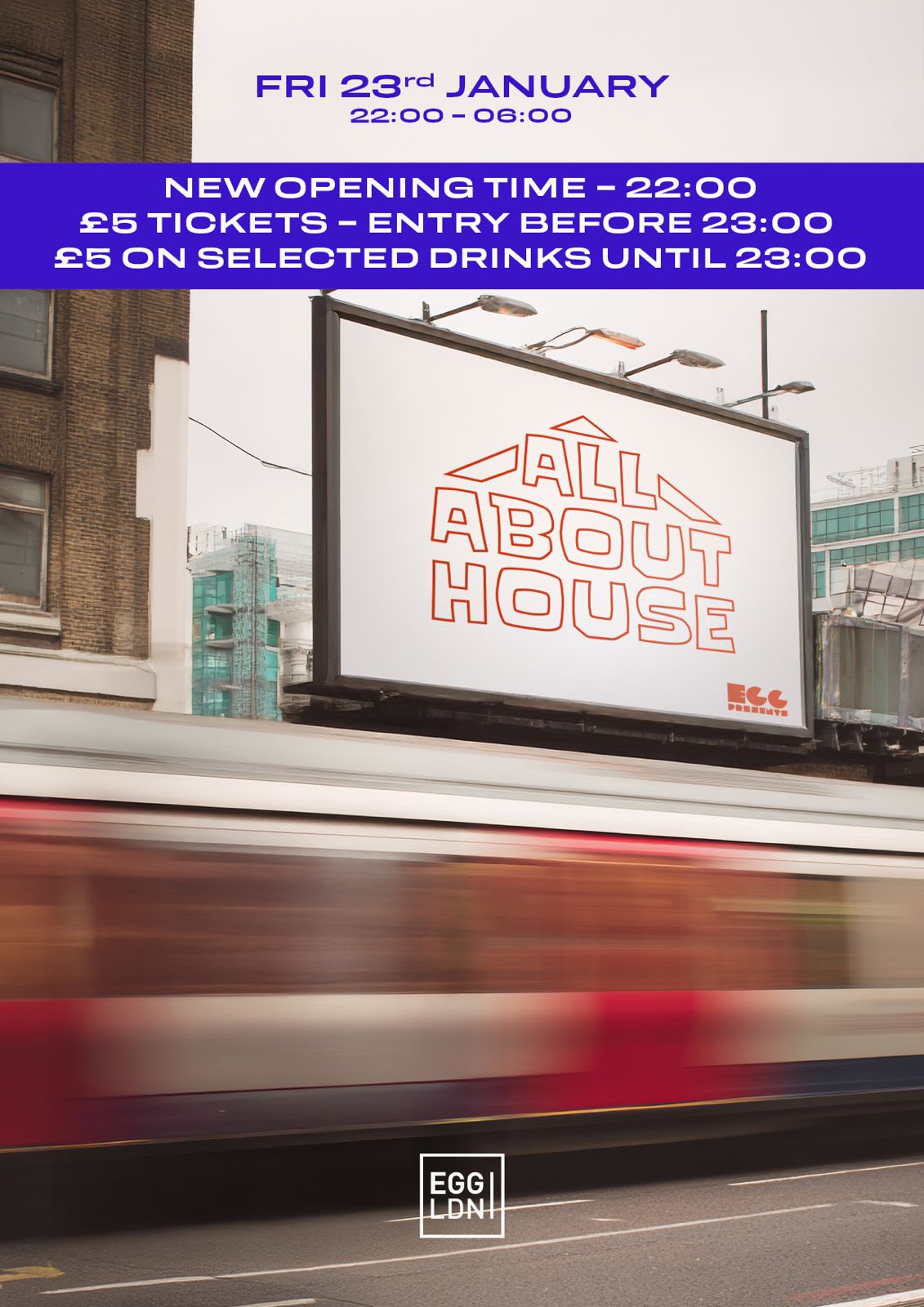 Egg Ldn Pres: All About House Cover
