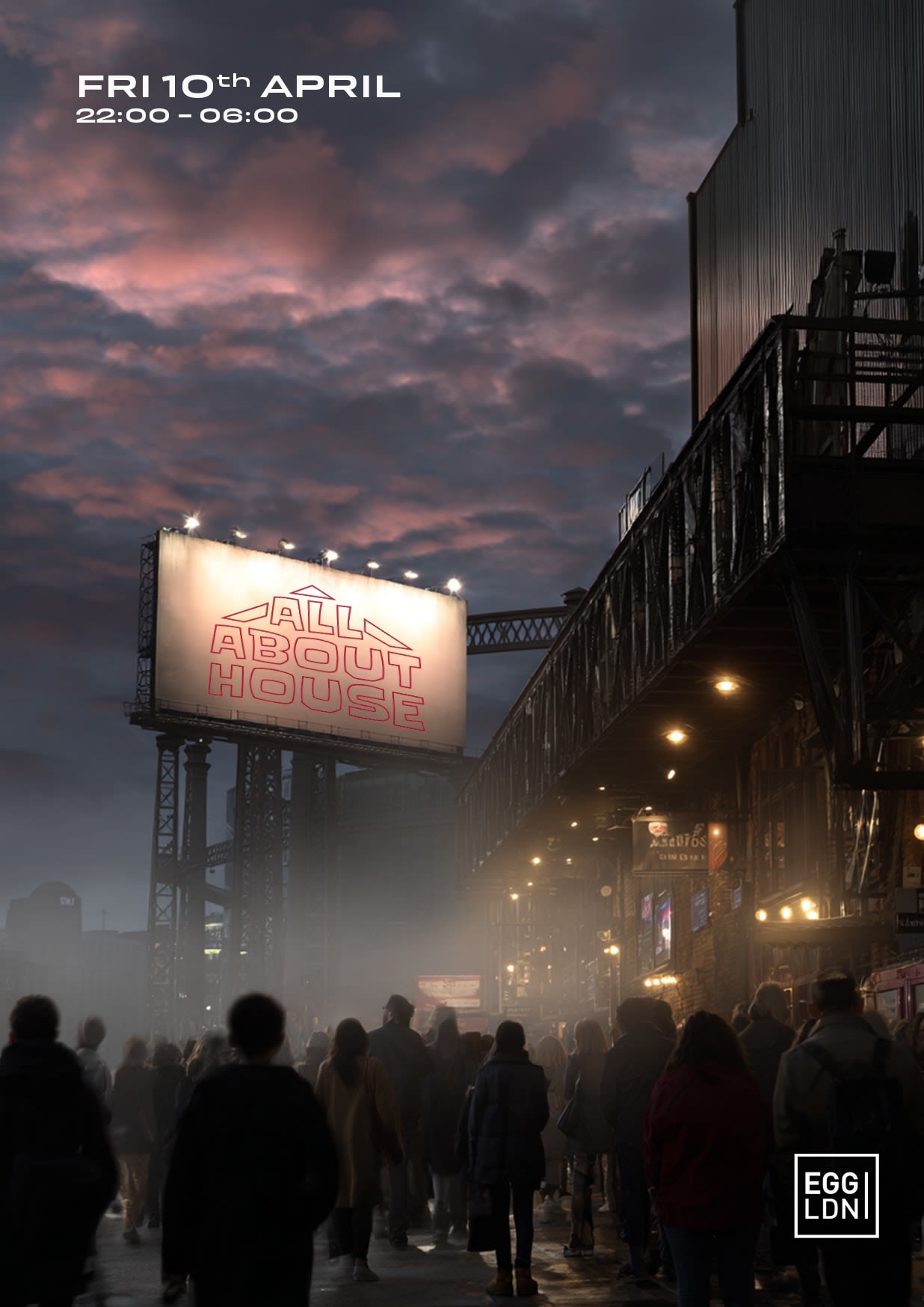 Egg Ldn Pres: All About House Cover