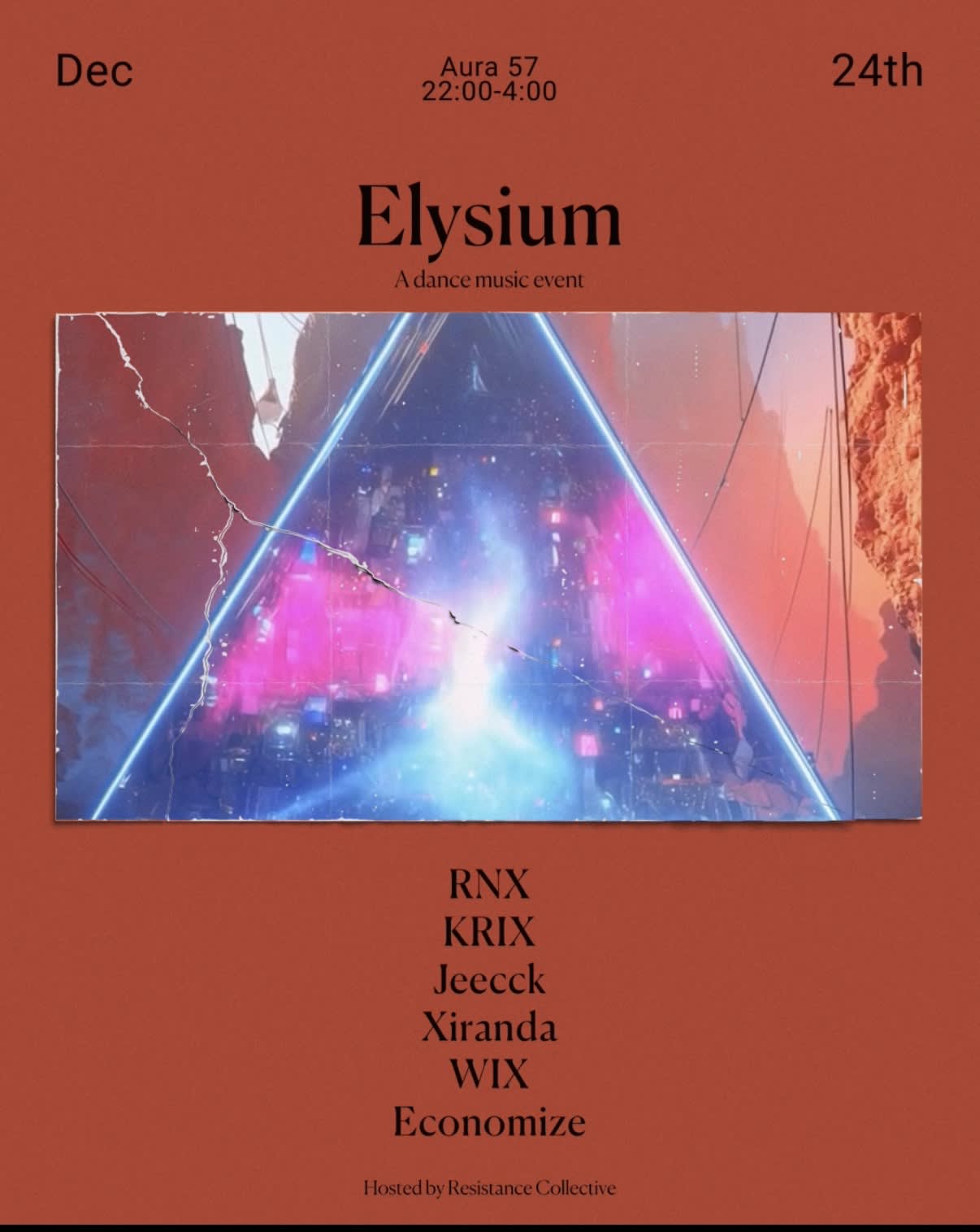 Elysium - A Dance Music Event Cover