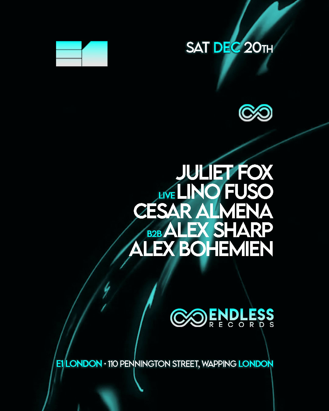 Endless: Juliet Fox, Lino Fuso, Cesar Almena Cover