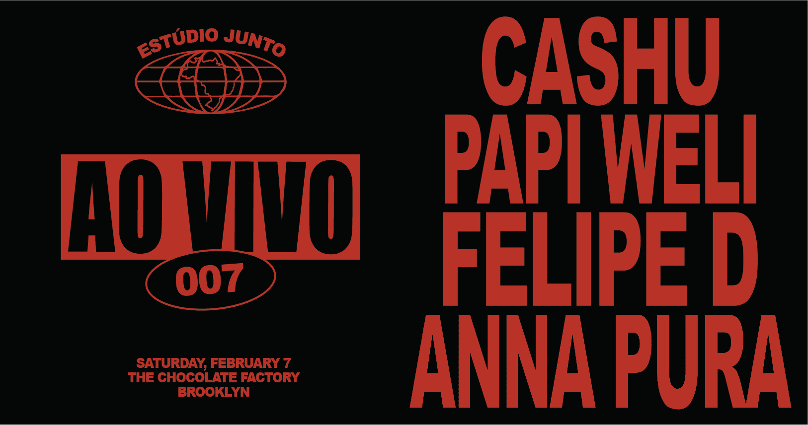 Estúdio Junto Ao Vivo 007: Cashu Cover