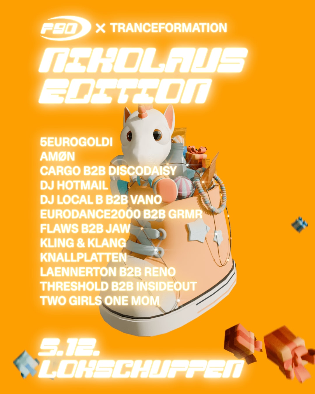 F90 X Tranceformation Nikolaus Edition Cover