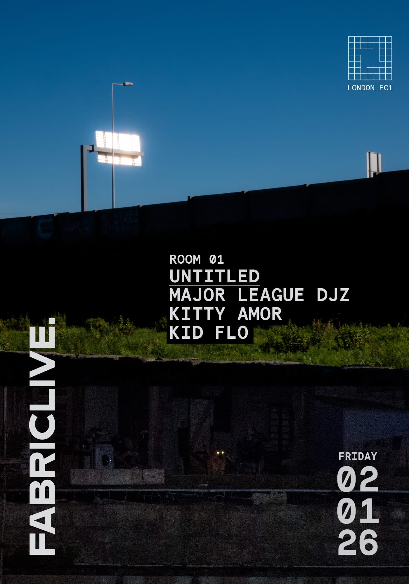 Fabriclive X Untitled: Major League Djz, Kitty Amor, Kidflo Cover
