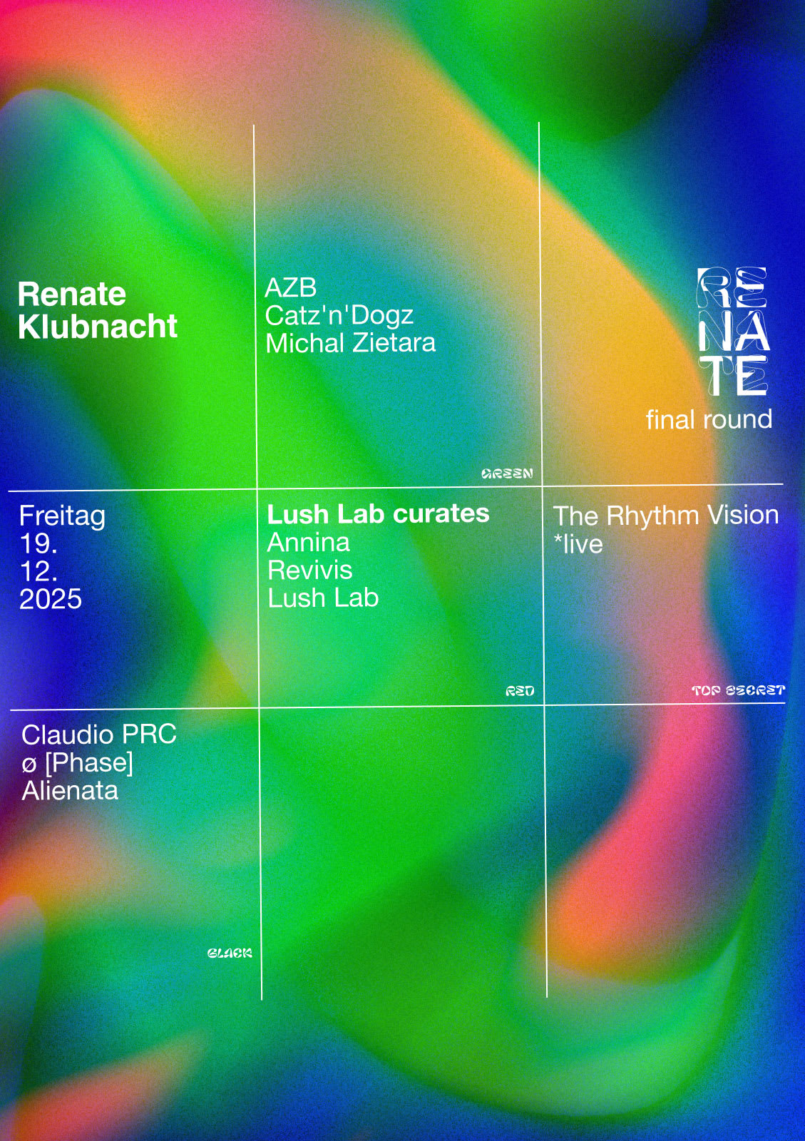 Final Round W Claudio Prc, Ø [Phase], Alienata, Michal Zietara, Catz 'n Dogz, Lush Lab, Annina Cover