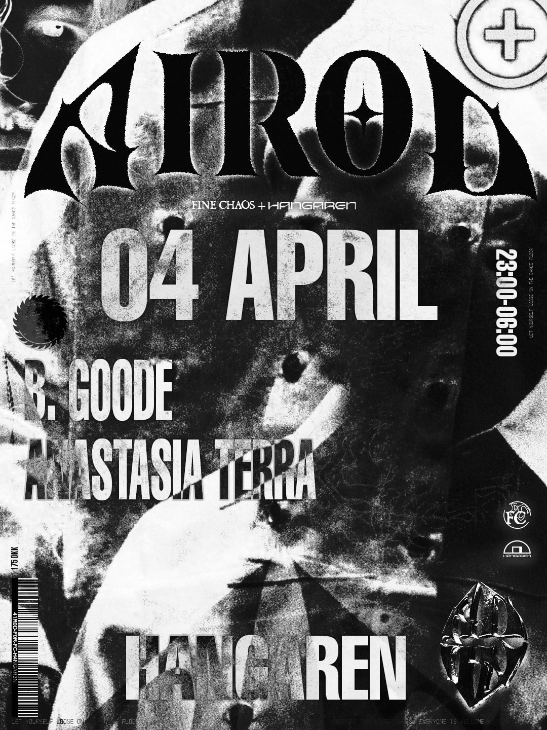 Fine Chaos X Hangaren: Airod, B. Goode, Anastasia Terra Cover