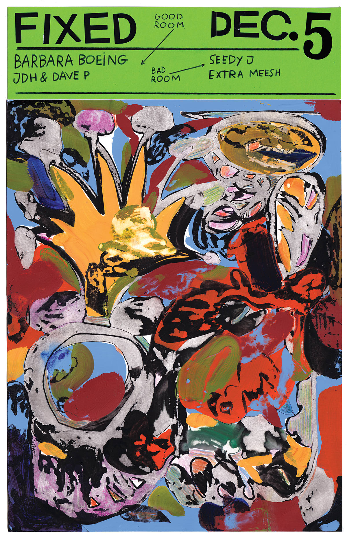 Fixed With Barbara Boeing, Jdh & Dave P, Seedy J, Extra Meesh Cover