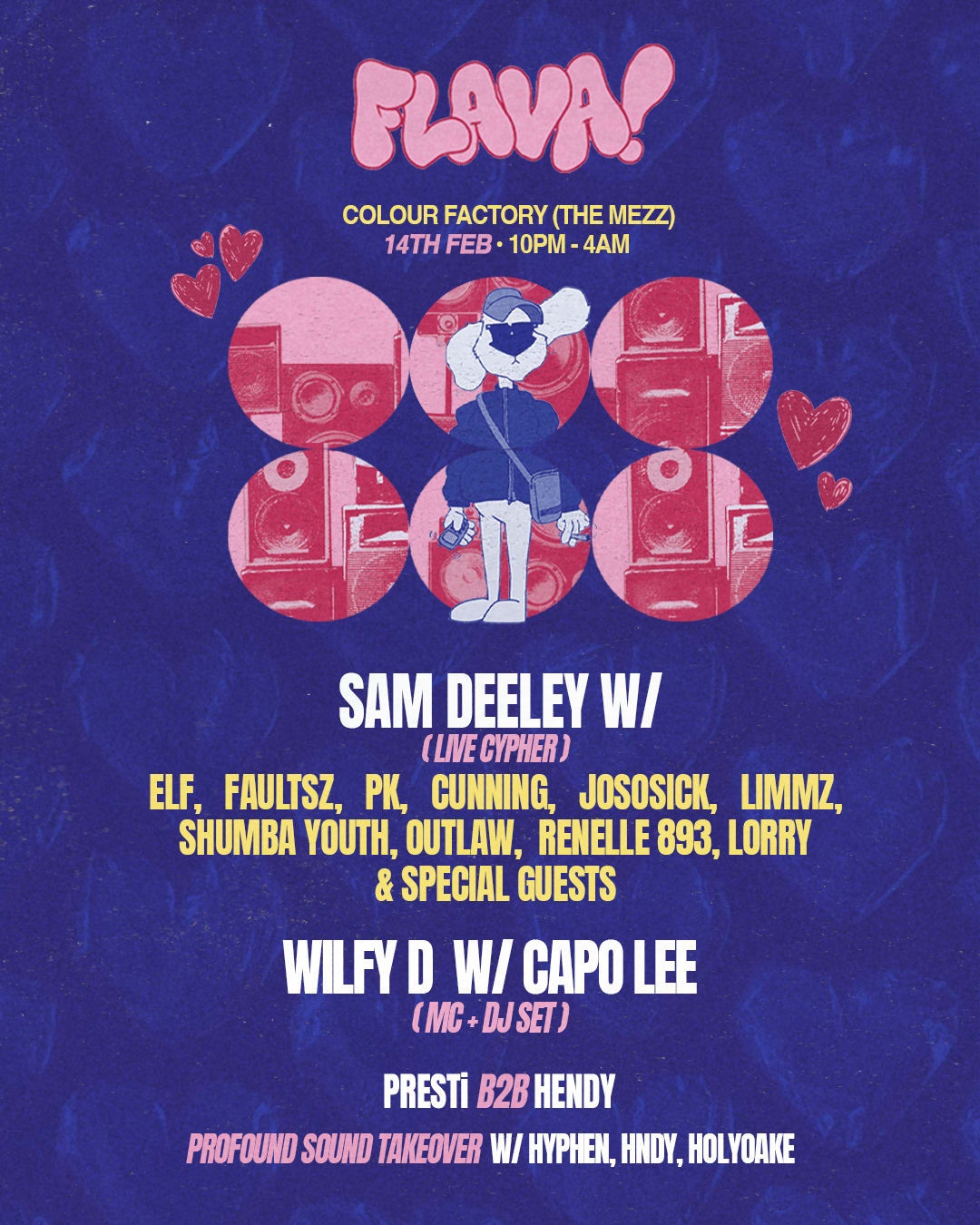 Flava! Uk Garage Cypher - Sam Deeley, Elf, Capo Lee, Wilfy D, Special Guest Mcs, Presti  Cover