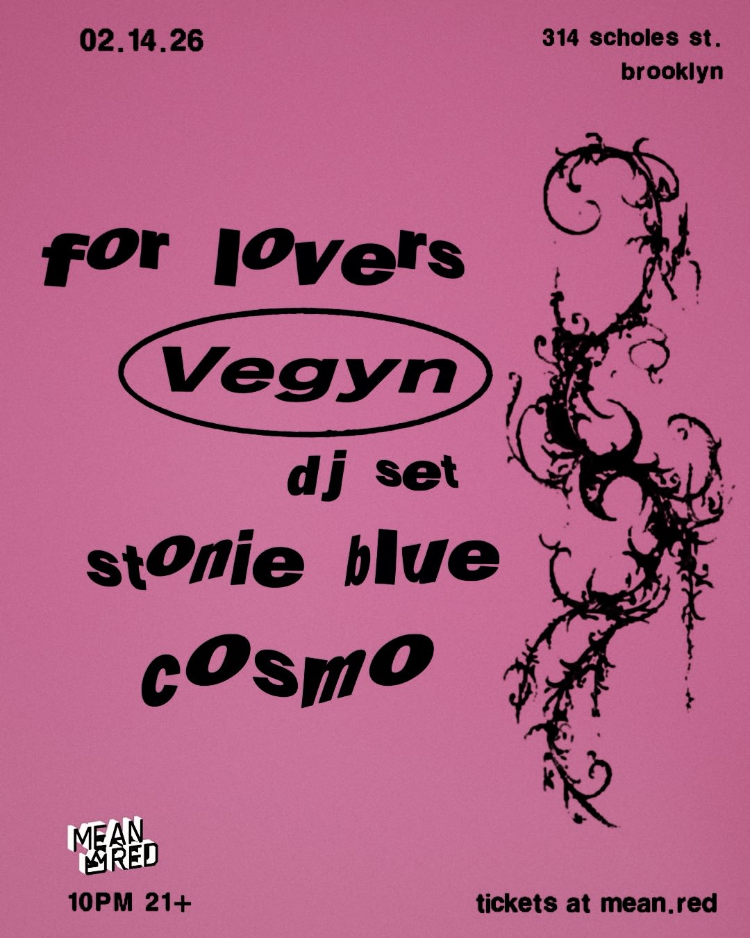 For Lovers: Vegyn/Stonie Blue/Cosmo Cover