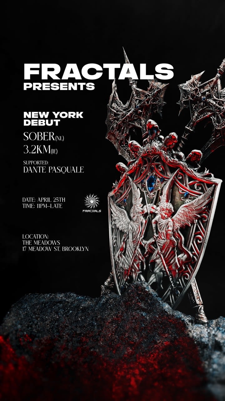 Fractals Presents: Sober + 3.2km Cover