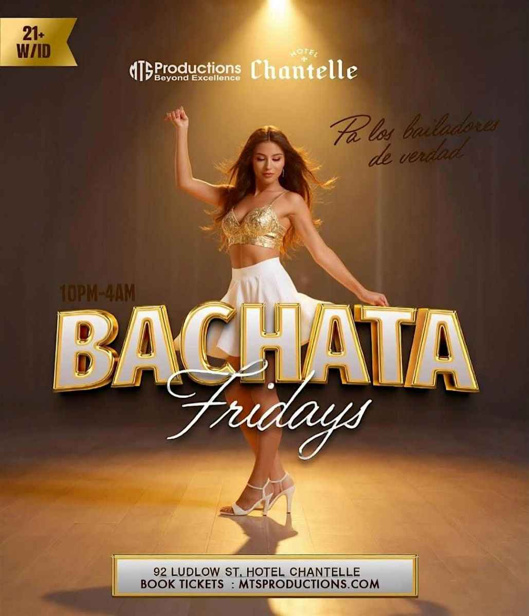 Friday Bachata Night - Traditional Bachata Nyc - Feb 27 Cover