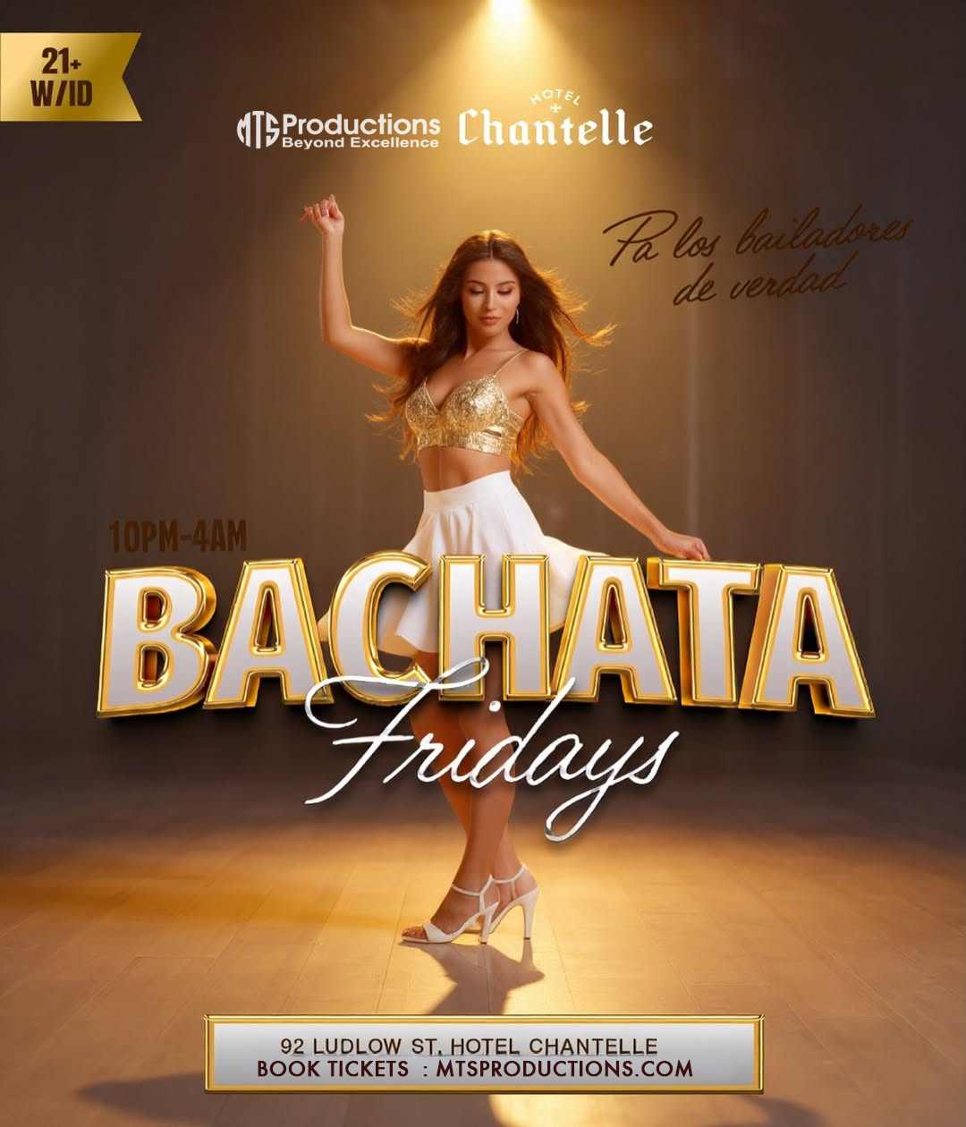 Friday Bachata Night - Traditional Bachata Nyc - Jan 30 Cover