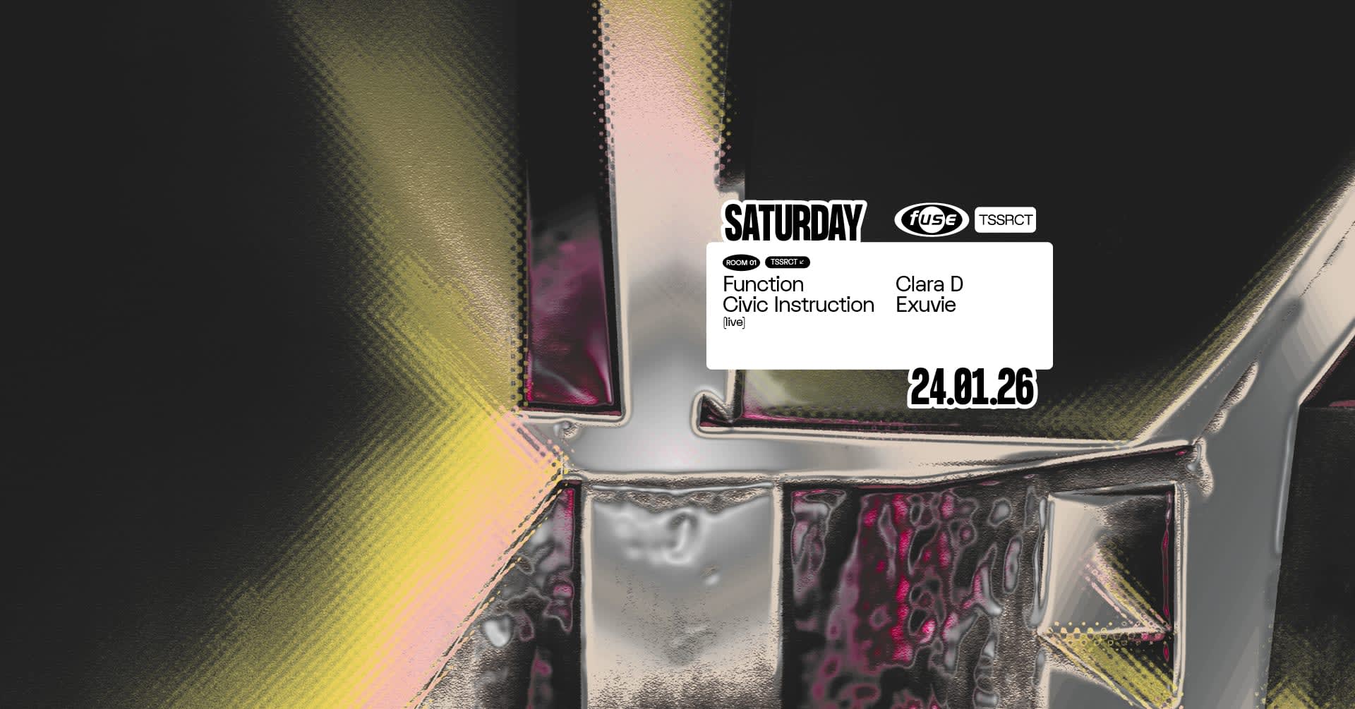 Fuse Presents: Tssrct With Function & Civic Instruction (Live) Cover