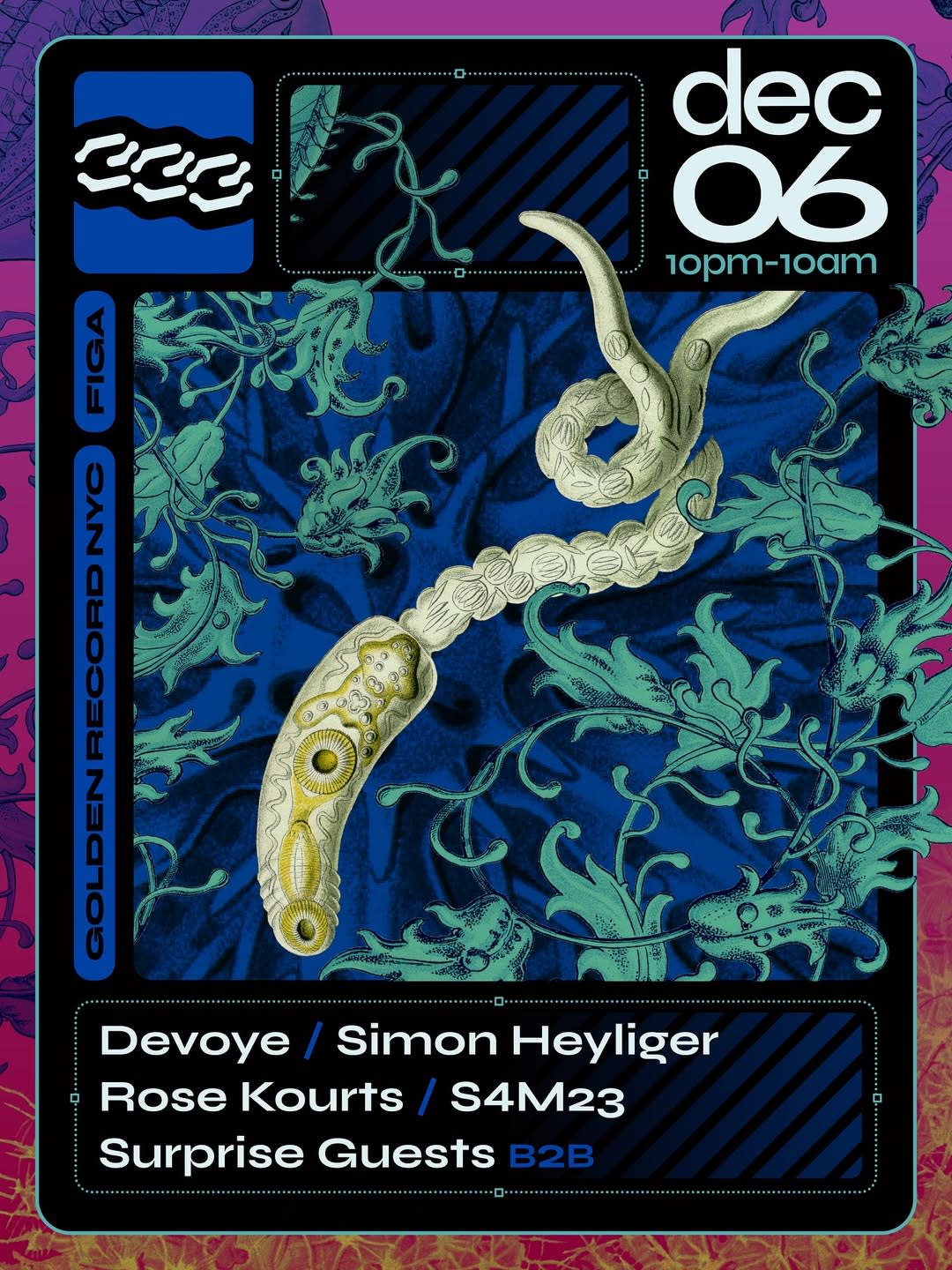 Golden Record Nyc X Figa Present Surprise Guest B2b Surprise Guest, Devoye, Rose Kourts Cover