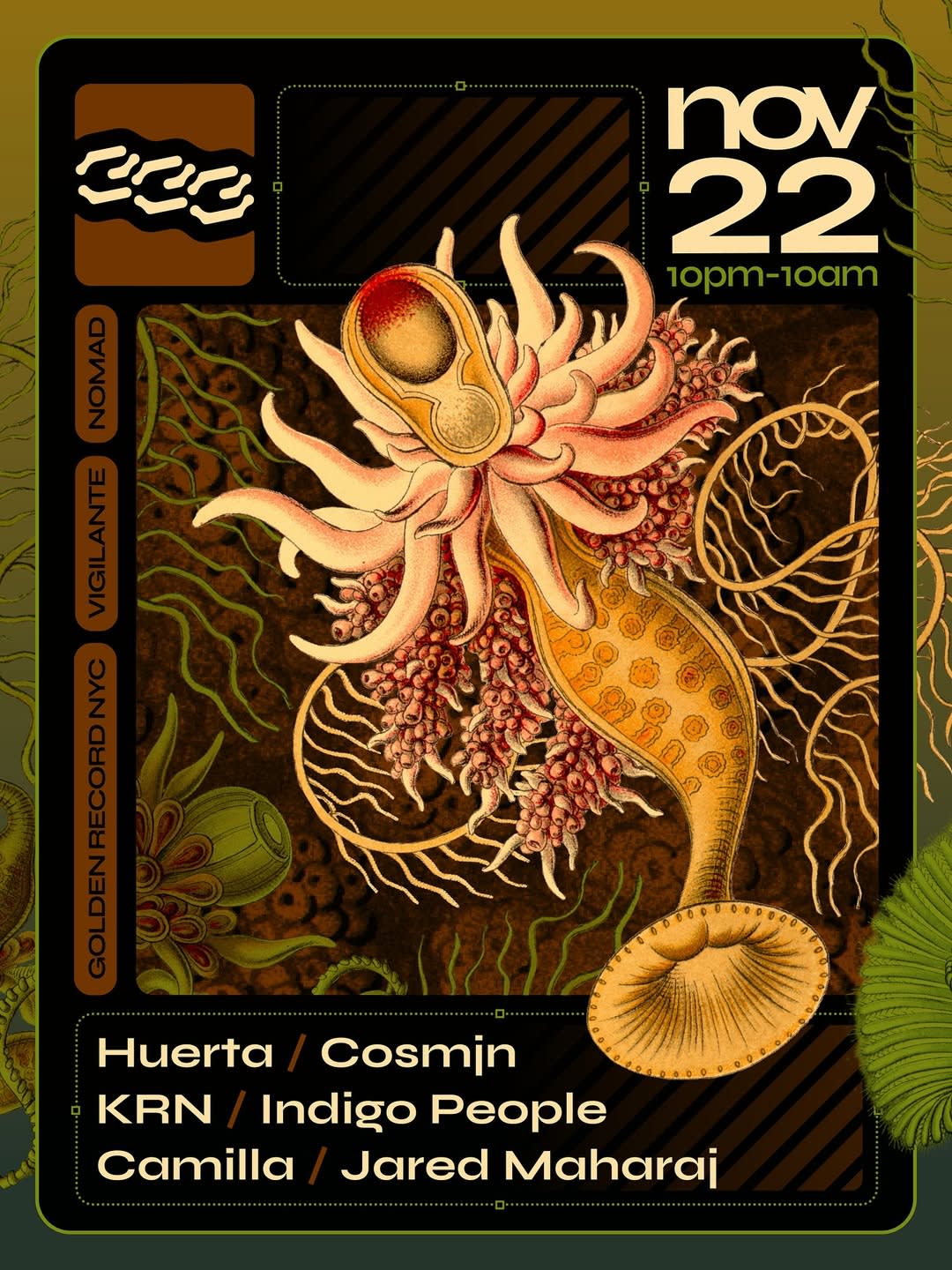 Golden Record X Nomads X Vigilante Present Huerta, Krn, Cosmjn & More Cover