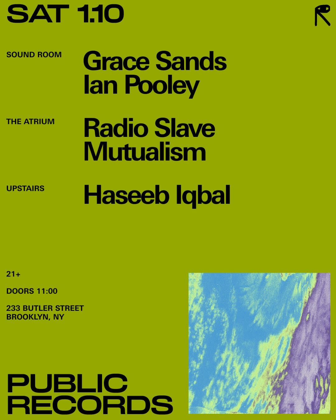 Grace Sands + Ian Pooley / Radio Slave + Mutualism / Haseeb Iqbal Cover