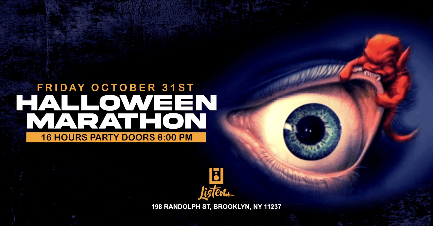 Halloween Marathon Friday Night (16 Hours Party) - Amal Nemer - Cristian Arango & More Cover