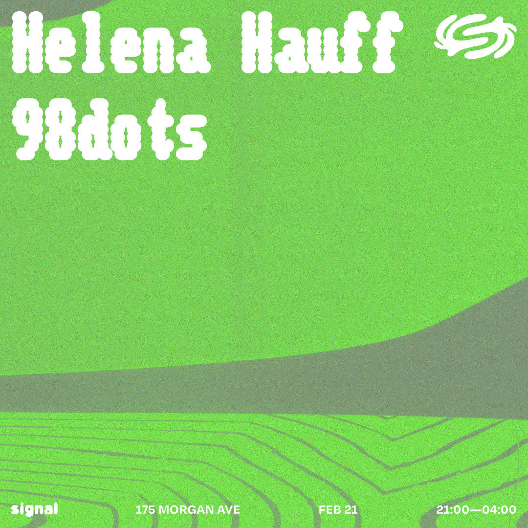 Helena Hauff, 98dots Cover