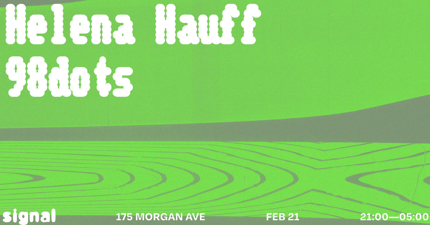 Helena Hauff, 98dots Cover