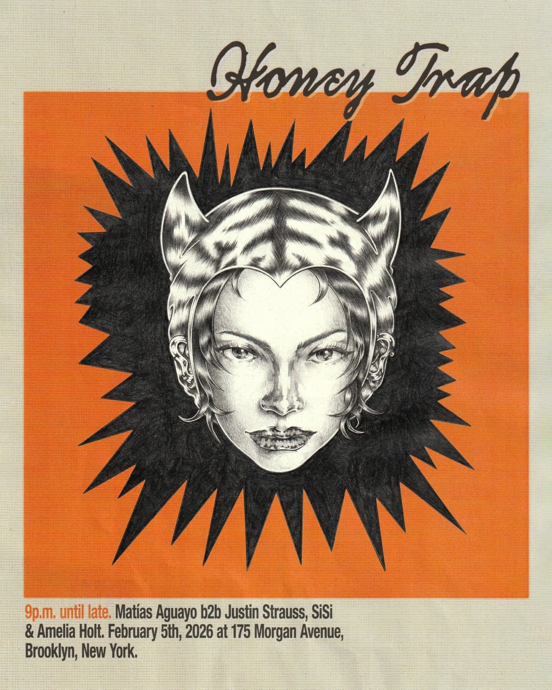 Honeytrap Anniversary: Justin Strauss B2b Matias Aguayo, Sisi, Amelia Holt Cover