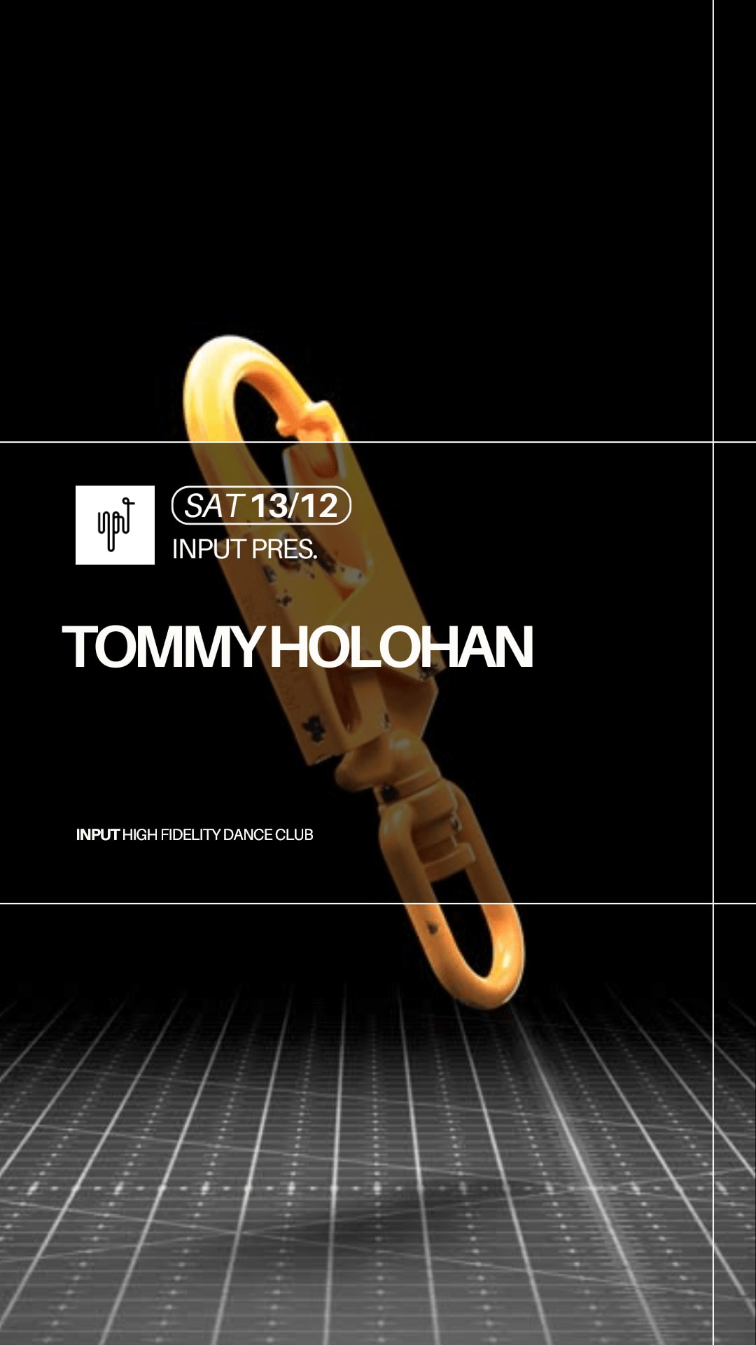 Input Pres Tommy Holohan Cover