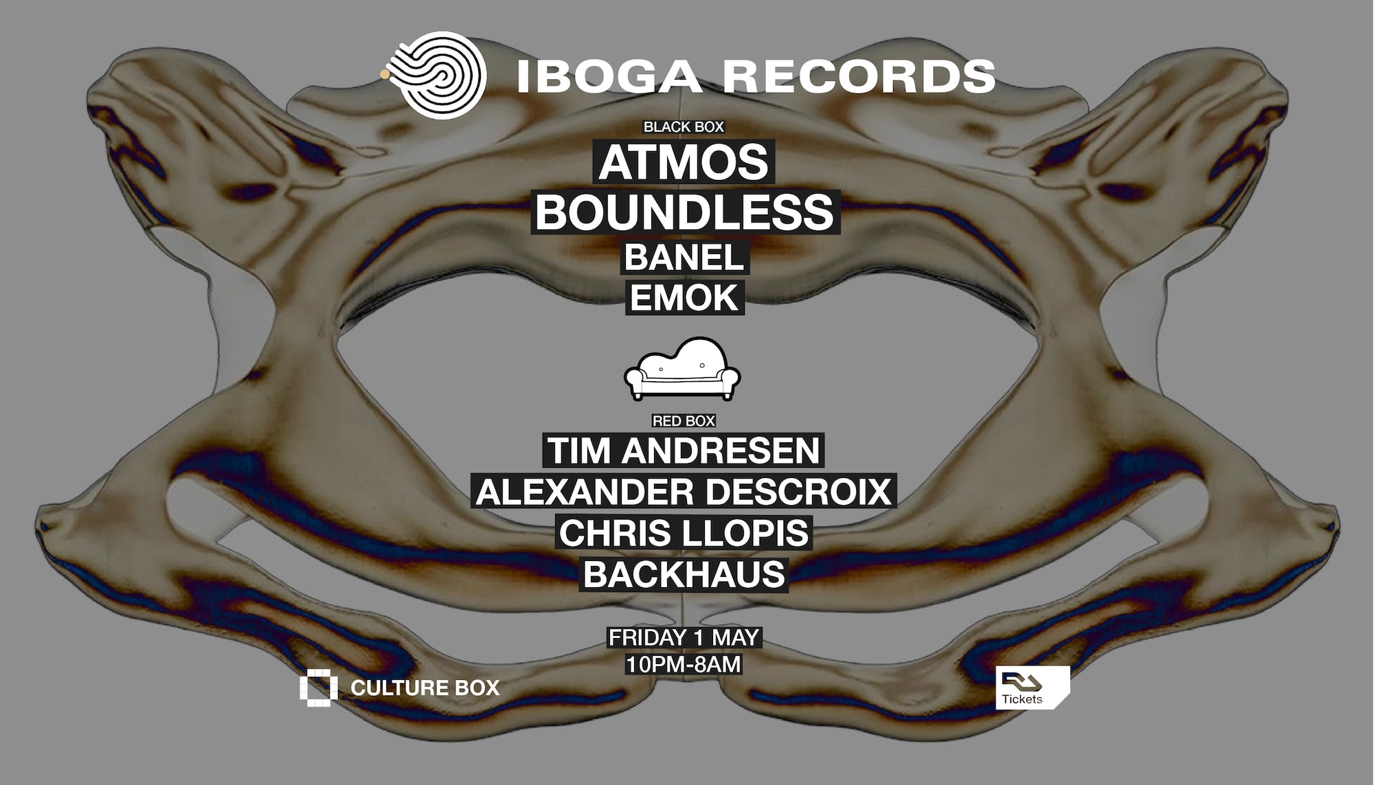 Iboga: Atmos /Boundless /Banel /Emok /Sofa Beats: Tim Andresen /Alexander Descroix /Llopis Cover