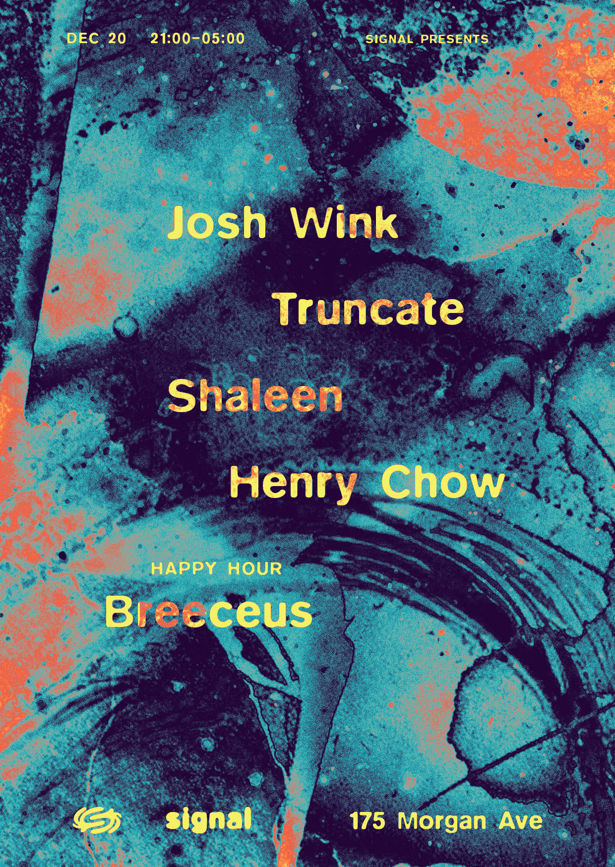 Josh Wink, Truncate, Shaleen, Henry Chow, Breeceus Cover