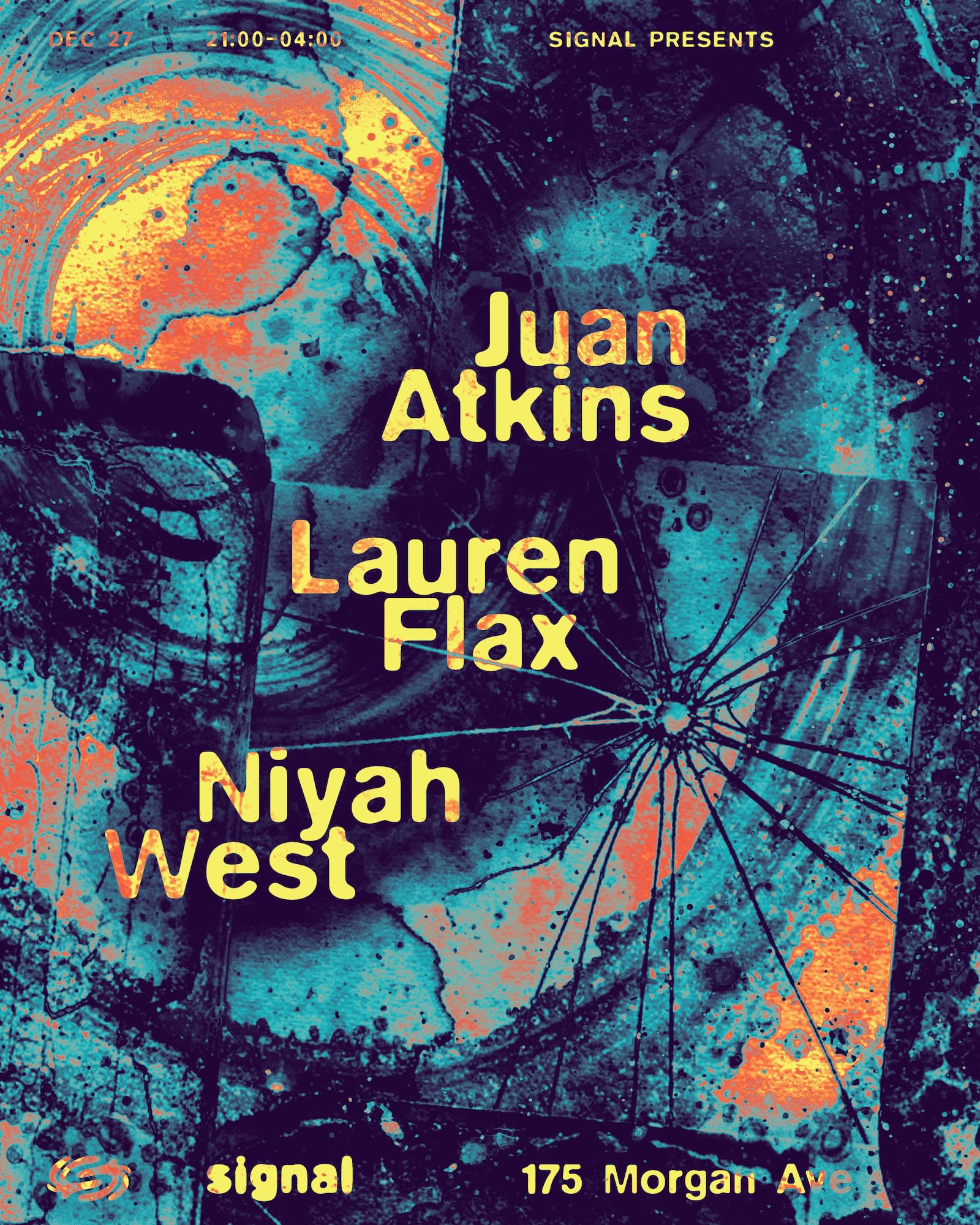 Juan Atkins, Lauren Flax, Niyah West Cover