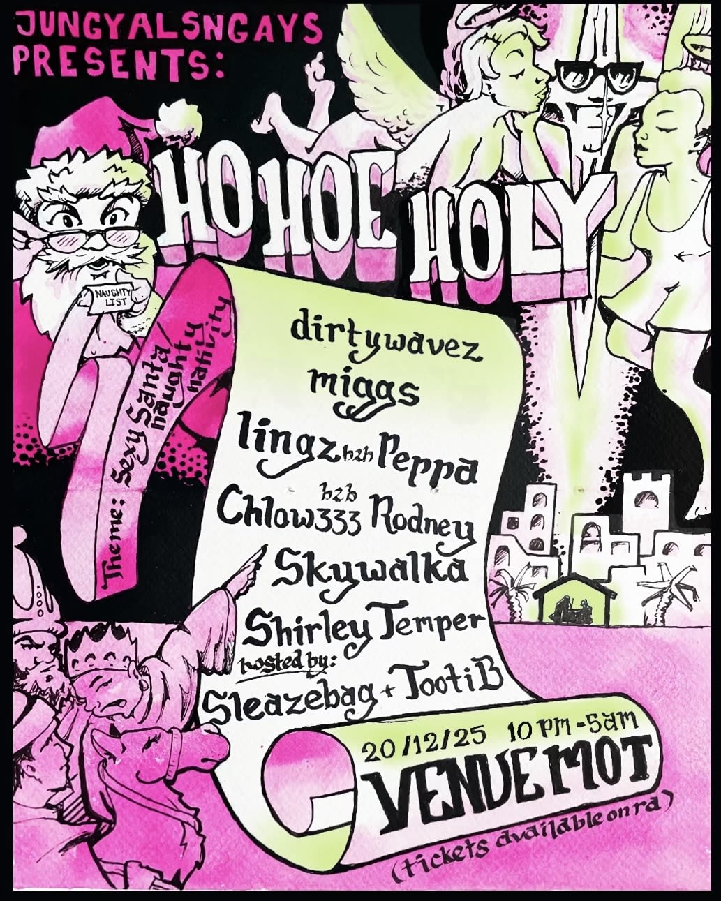 Jungyals And Gays Presents: Ho Hoe Holy Cover
