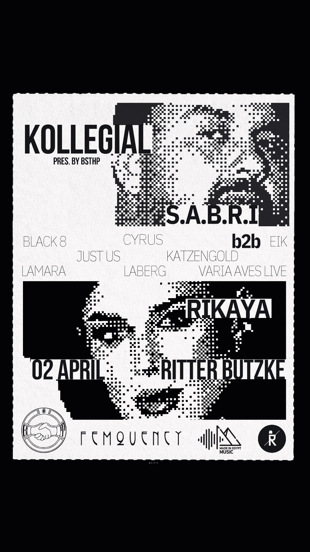 Kollegial Pres. By Bsthp - With S.A.B.R.I, Rikaya, Femquency And Many More Cover