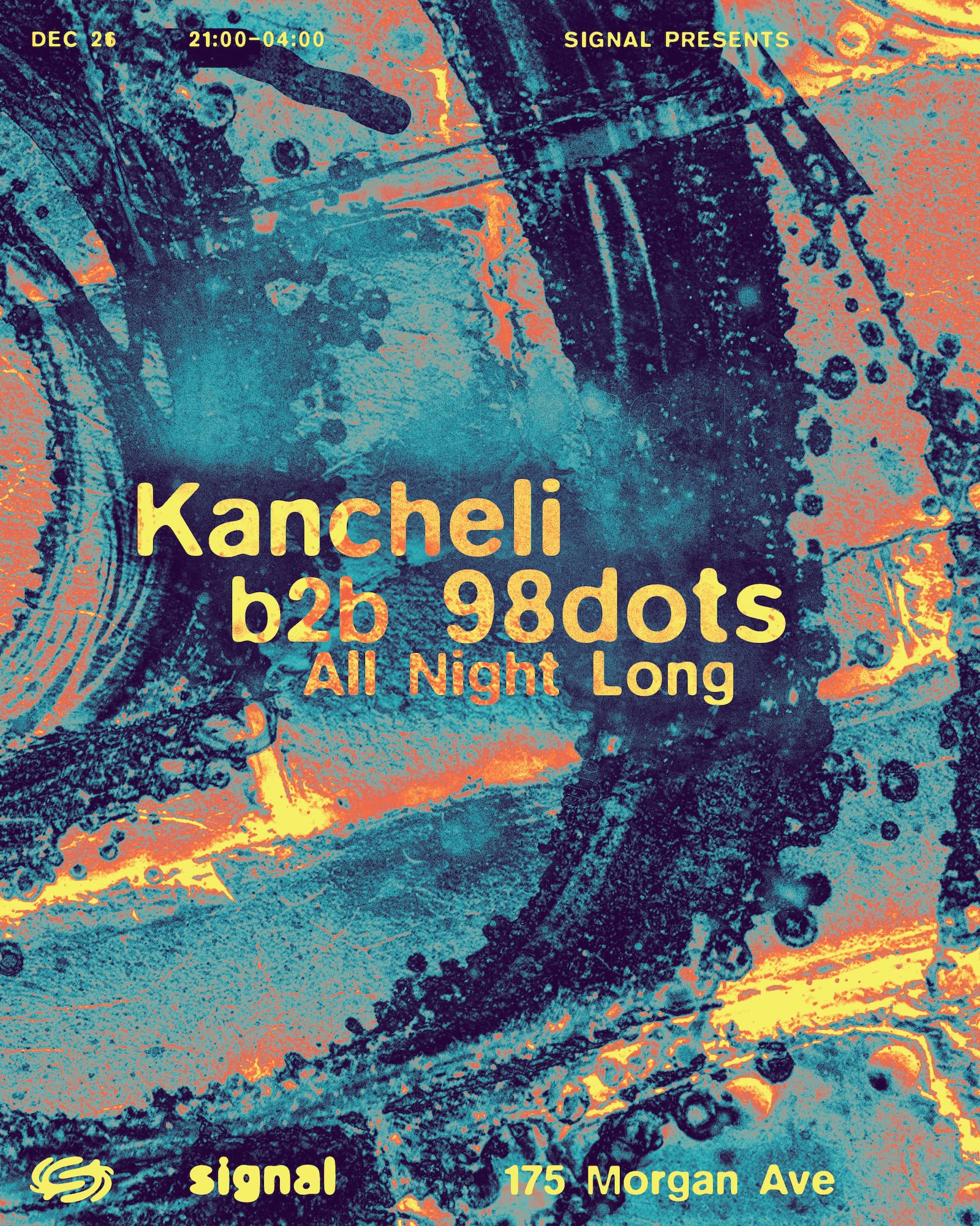 Kancheli B2b 98dots All Night Long Cover