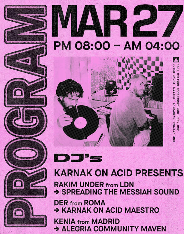 Karnak On Acid Presents: Rakim Under Cover